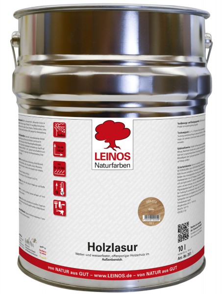 Holzlasur für außen 260 Eiche 10 l