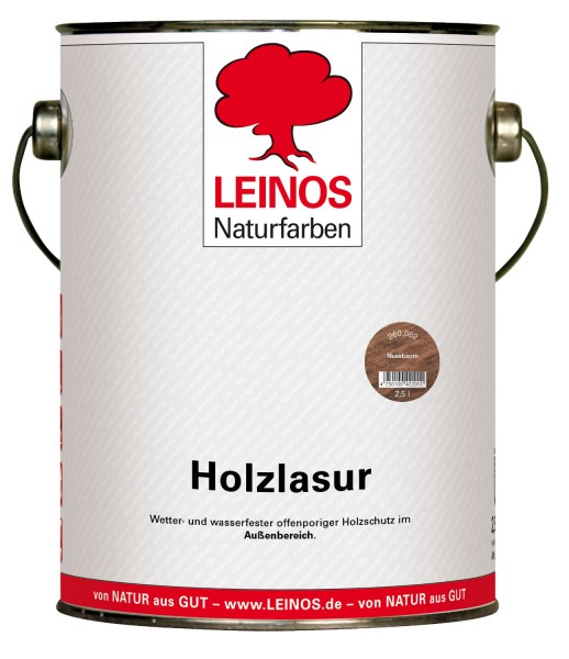 Holzlasur für außen 260 Nussbaum 2,5l
