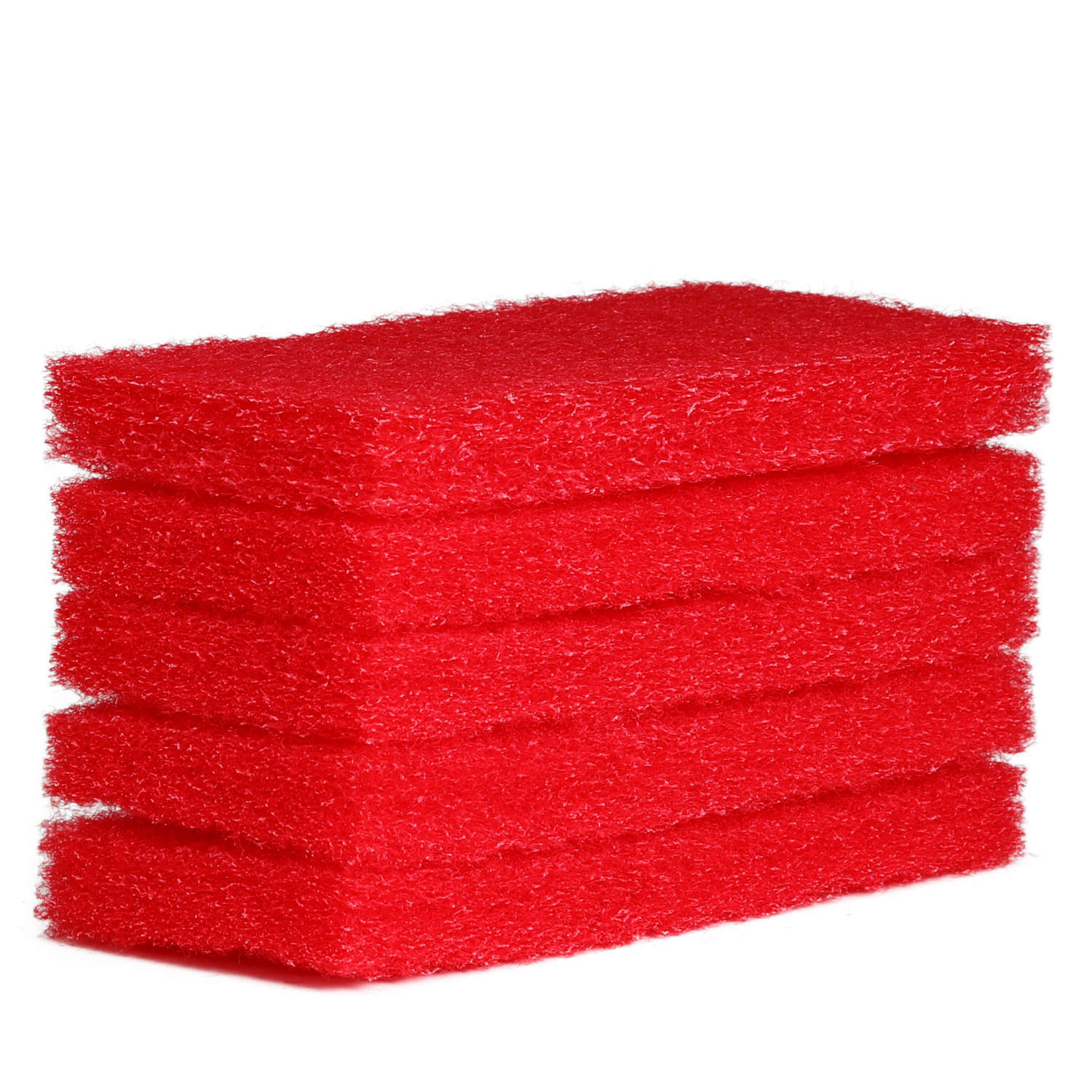 Rotes Super-Reinigungspad groß