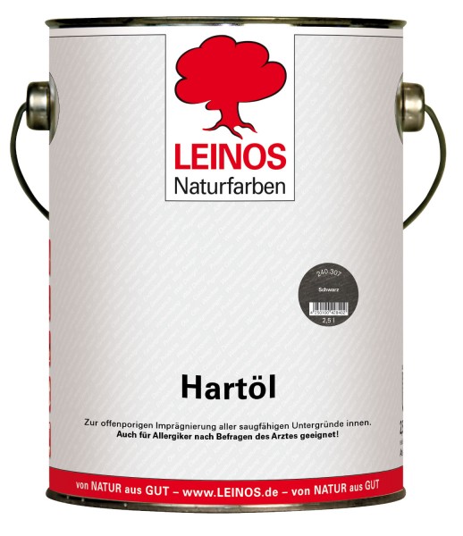 Hartöl 240 Schwarz 2,5 l
