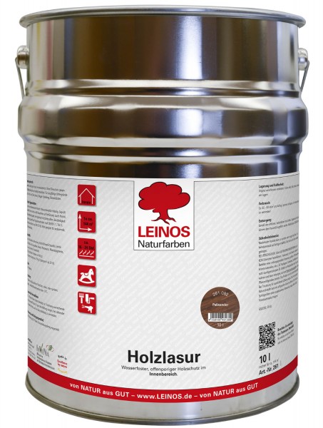 Holzlasur für innen 261 Palisander 10 l