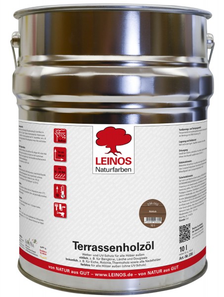 Terrassenholzöl 236 Rötlich 10 l