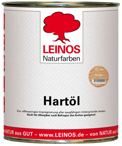 Hartöl 240 Bernstein 0,75 l