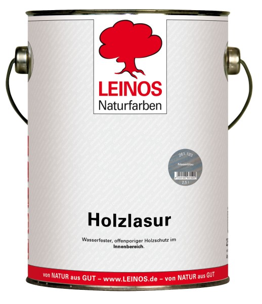 Holzlasur für innen 261 Friesenblau 2,5 l