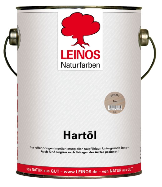 Hartöl 240 Grau 2,5 l