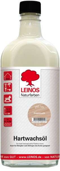 Hartwachsöl 290 Doppelweiß 0,25 l