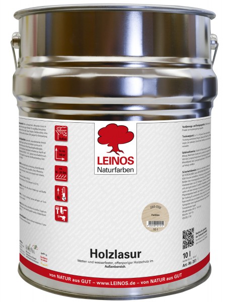 Holzlasur für außen 260 Farblos 10 l